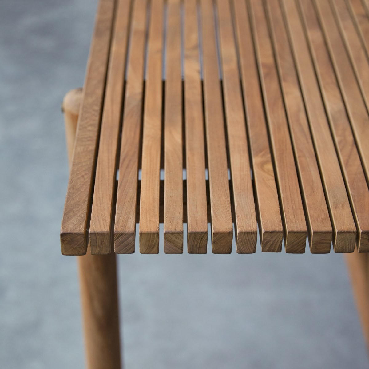 GARTENTISCH Fado Natur aus Teak - Naturfarben, Holz (100/240/76cm) - Tikamoon