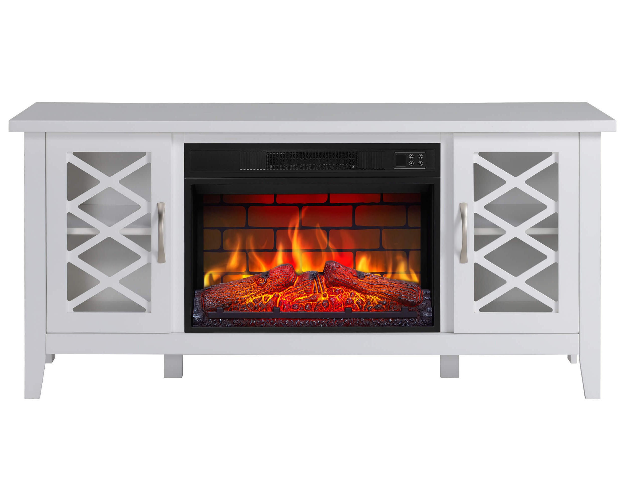 ArtiFlame Elektrokamin Weiß 137.1x64.5x39 cm