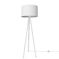 STEHLEUCHTE Trina Fl - Weiß, Metall (41.7/36.7/148.5cm) - Paco Home