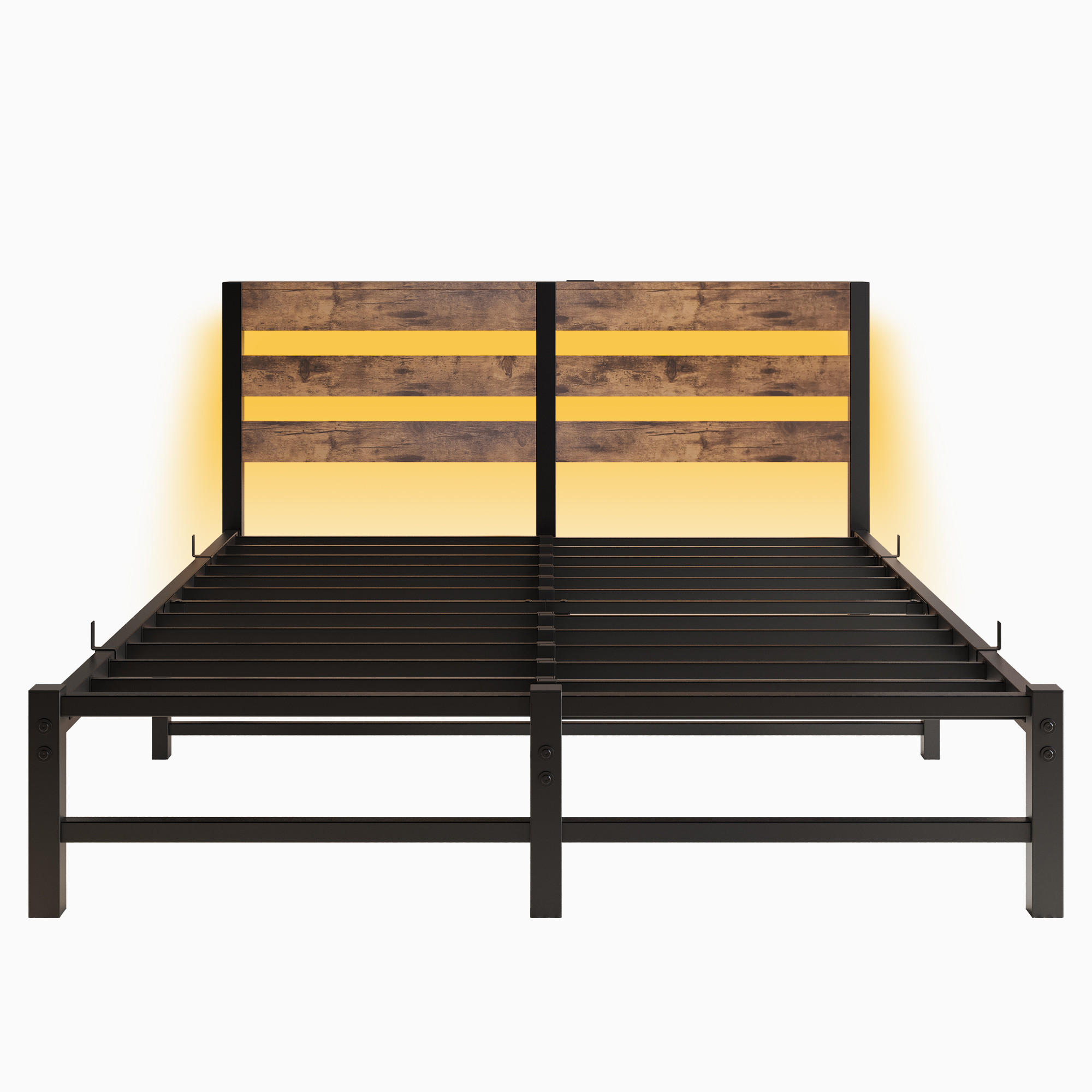 XXXLutz Metallbett Braun