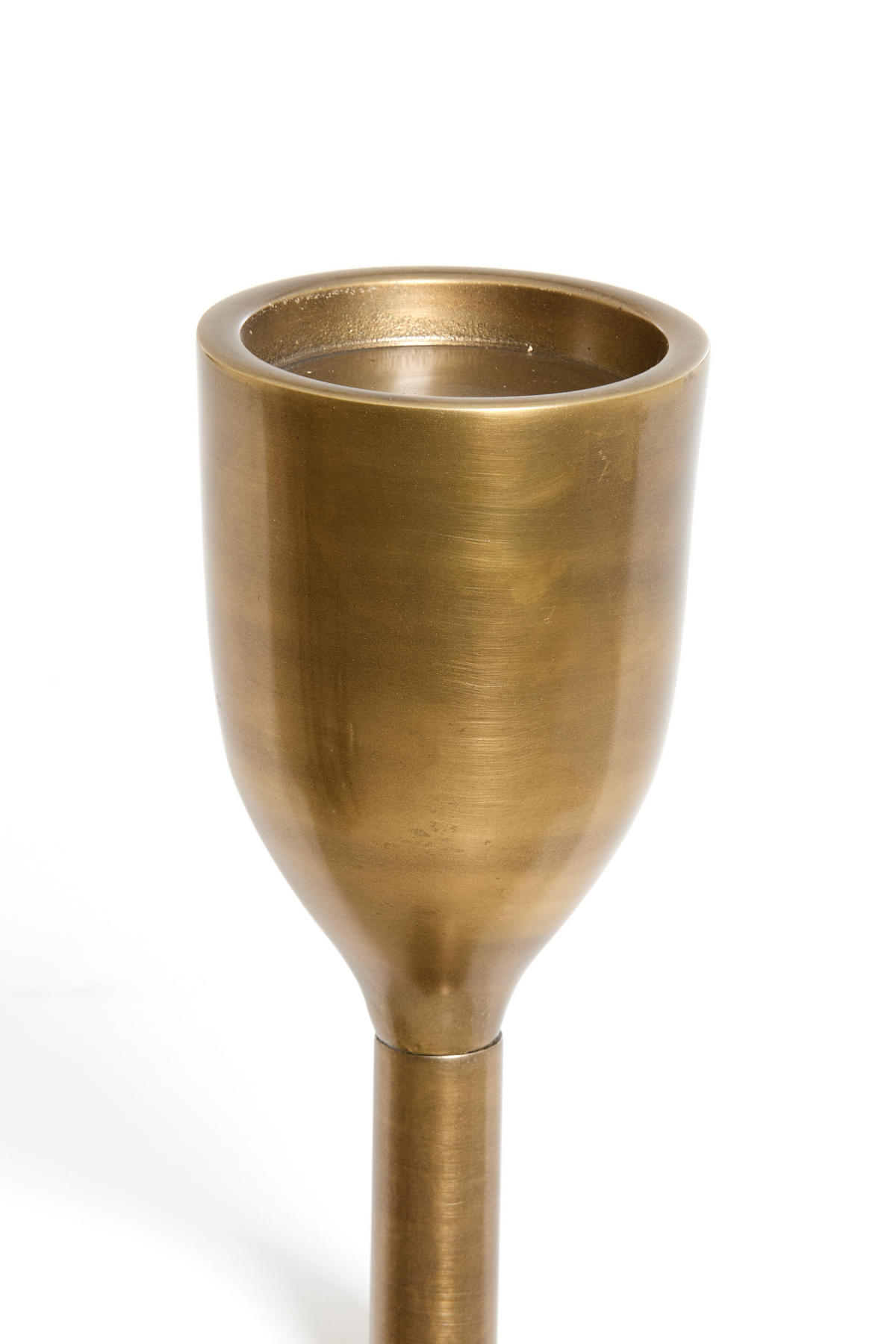 KERZENHALTER Velez Bronze Ø13/77 cm - Bronzefarben, Metall (13/77/13cm) - Light & Living