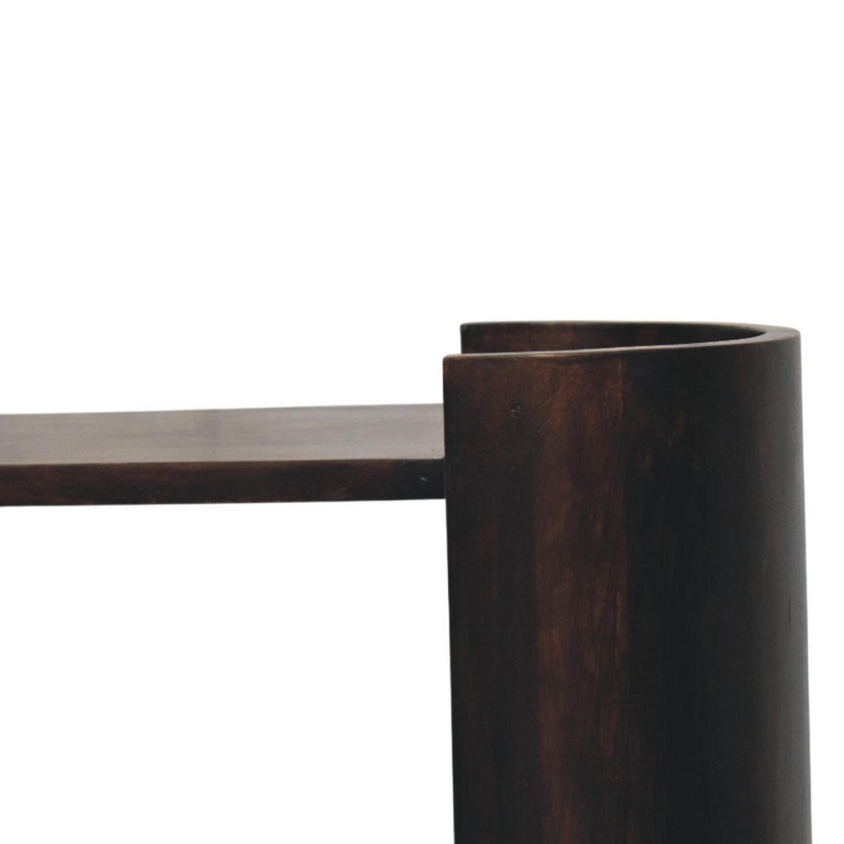 NACHTTISCH mit Samt-Mokka-Finish, 1 Schublade, 1 offene Ablage, dunkelbraun - Dunkelbraun, Holz (55/50/30cm) - Artisan Furniture