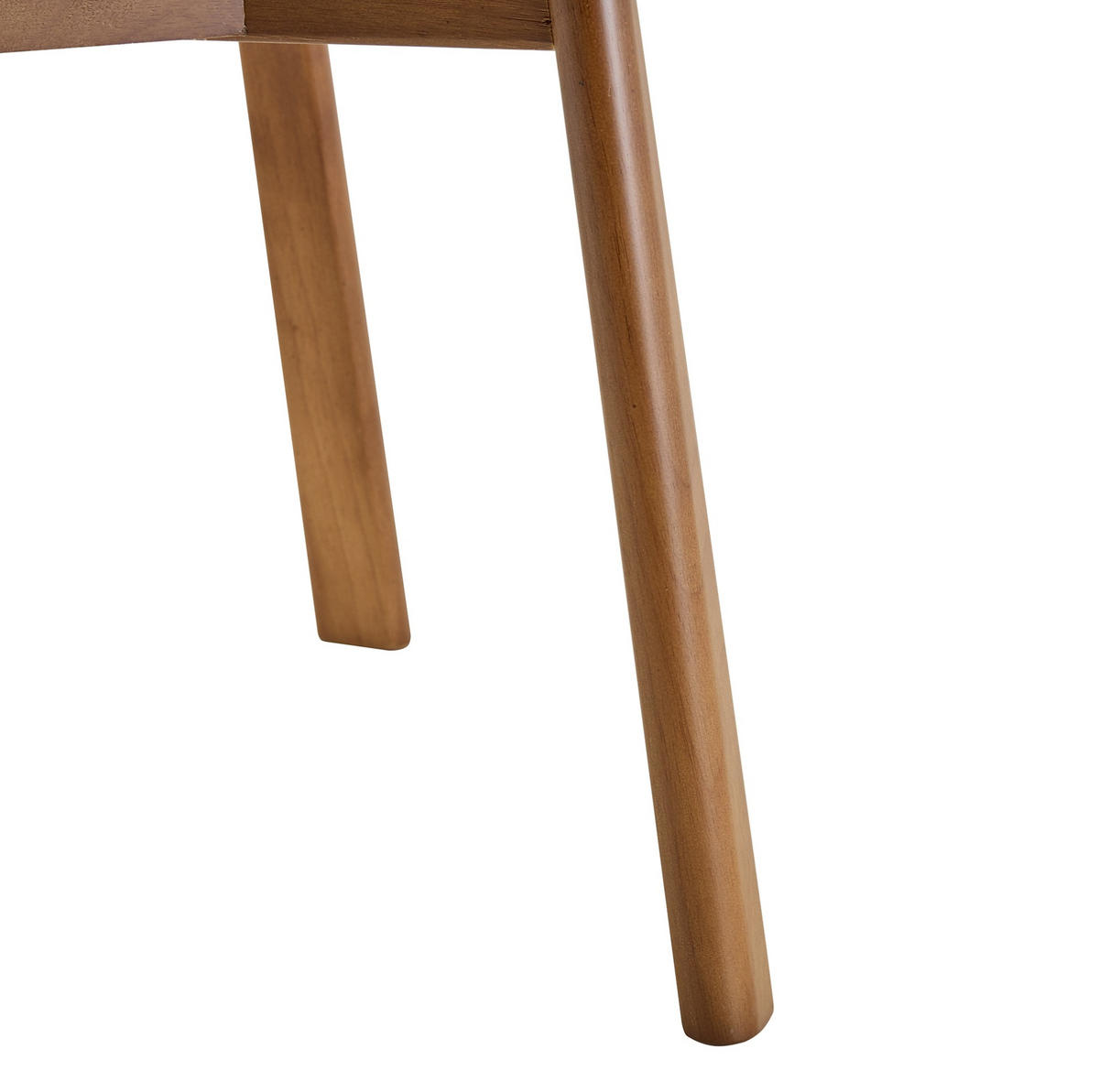 ESSZIMMERSTUHL 2er-Set gepolstert Holzgestell Rubberwood Schwarz - Schwarz, Holz (49/77.5/50cm) - Meubliv
