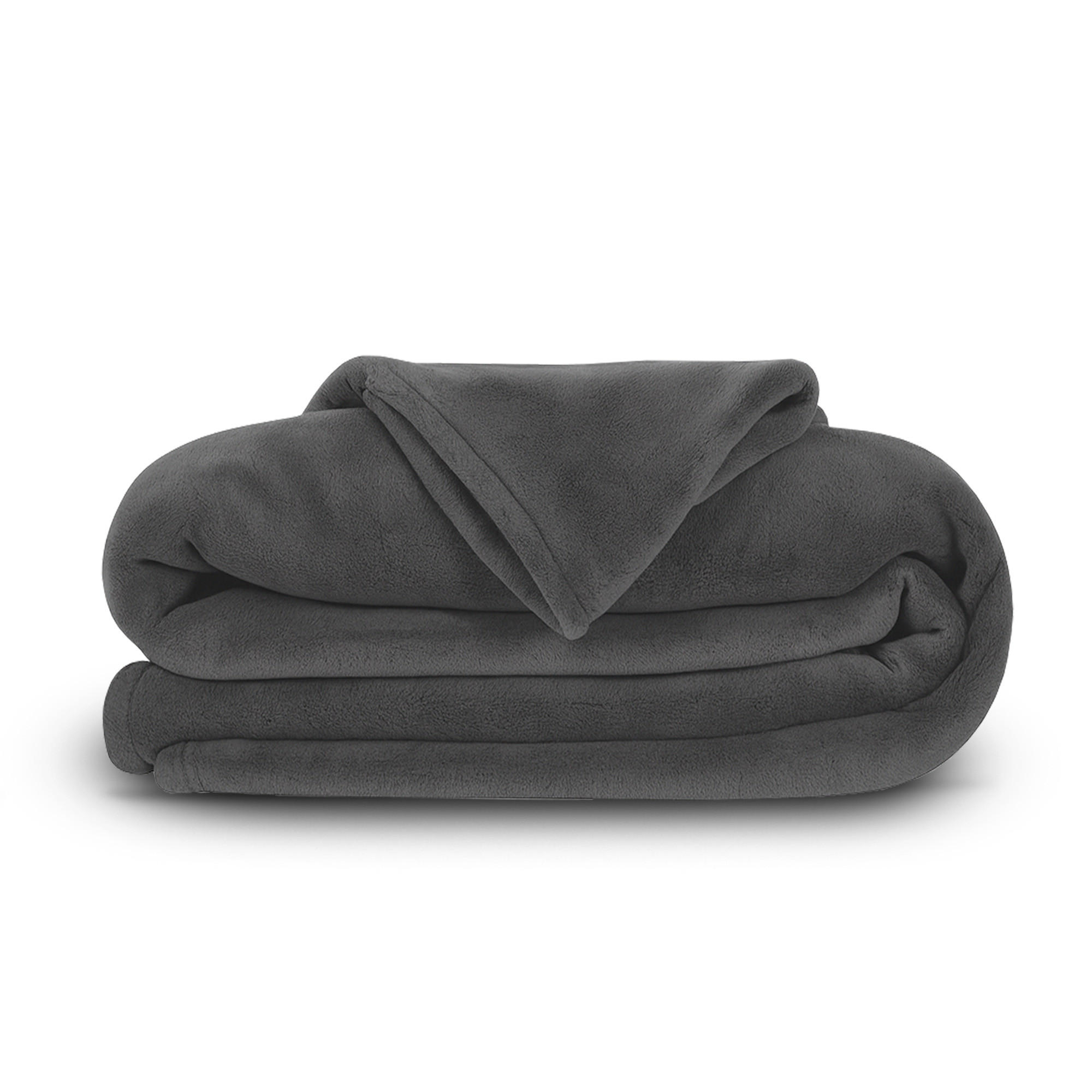 XXXLutz Kuscheldecke Anthrazit 130x130 cm
