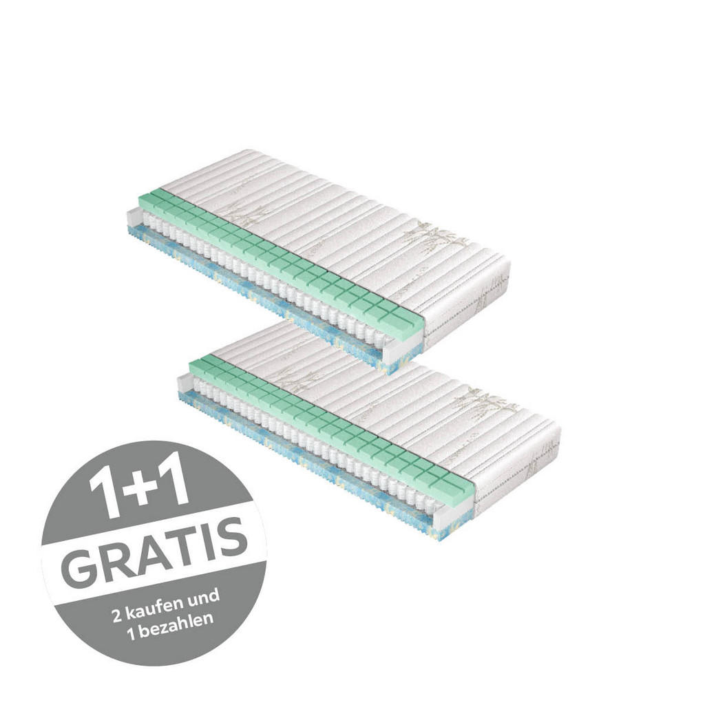 Taschenfederkernmatratze Spa 80x200 cm H2 H: 21 cm