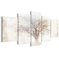 LEINWANDBILD Baum 5-tlg. 200x100 cm - Multicolor, Holz (200/100cm) - LUMASOUL
