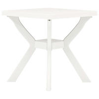 BISTROTISCH Weiss 70/70/72 Cm Kunststoff - Weiß, Kunststoff (70/70/72cm) - vidaXL