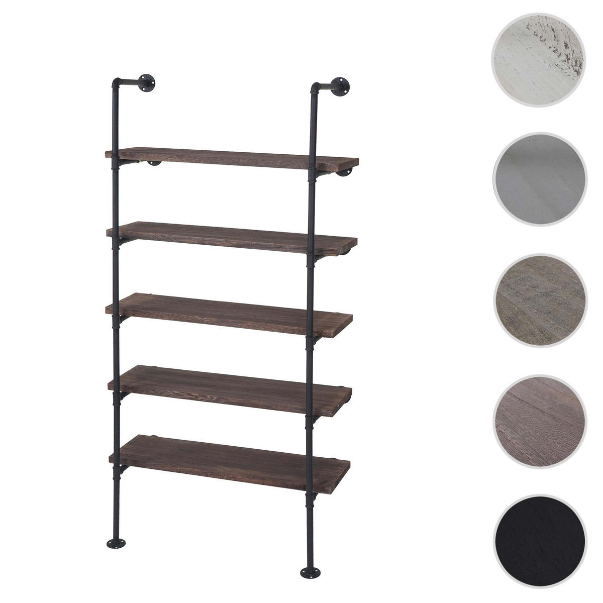 STANDREGAL Braun - Braun, Holz (80/165/28cm) - MCW