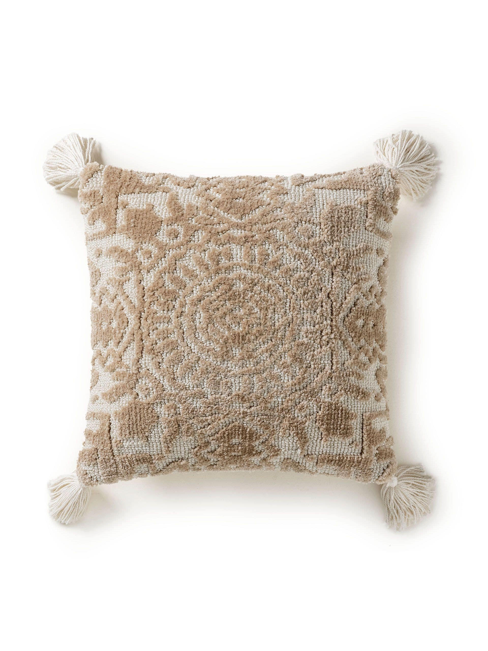 KISSENBEZUG Elias Beige 45x45 cm - Beige, Textil (45/45cm) - benuta Nest
