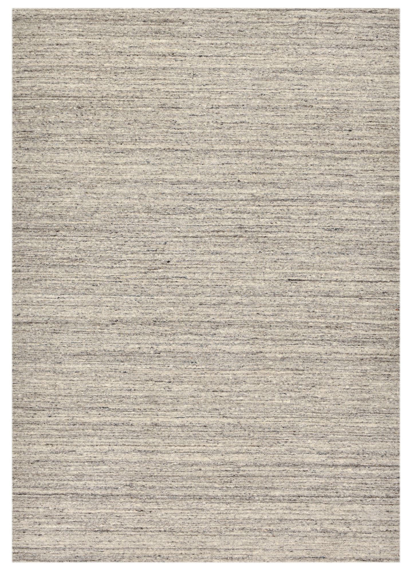 Theko Handwebteppich Grau 250x300 cm