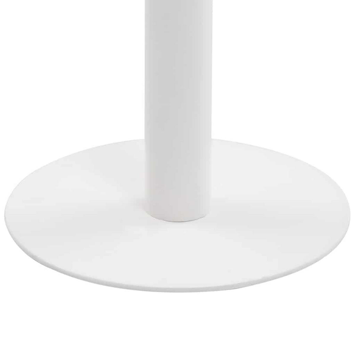 BISTROTISCH Hellbraun 50/50 Cm Mdf - Hellbraun, Holzwerkstoff (50/50/75cm) - vidaXL