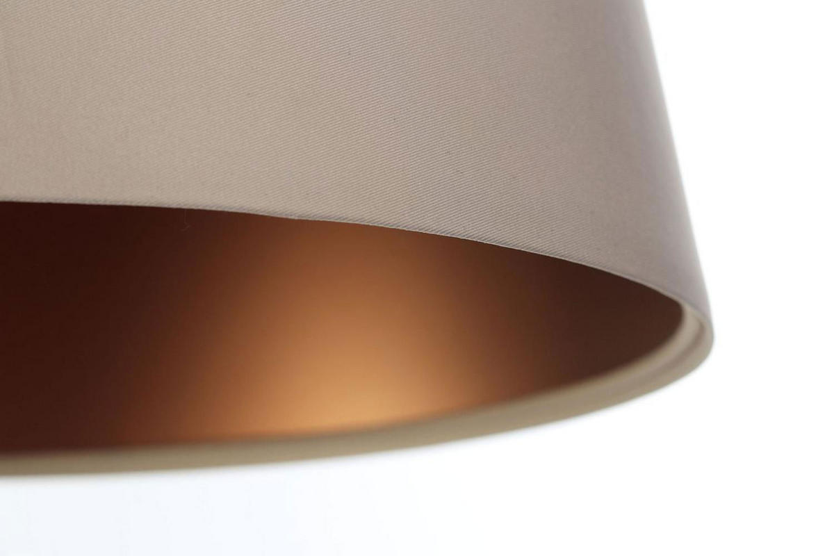 HÄNGELEUCHTE Kupfer 30/37 cm - Beige, Kunststoff (30/0.8/37cm) - ONZENO