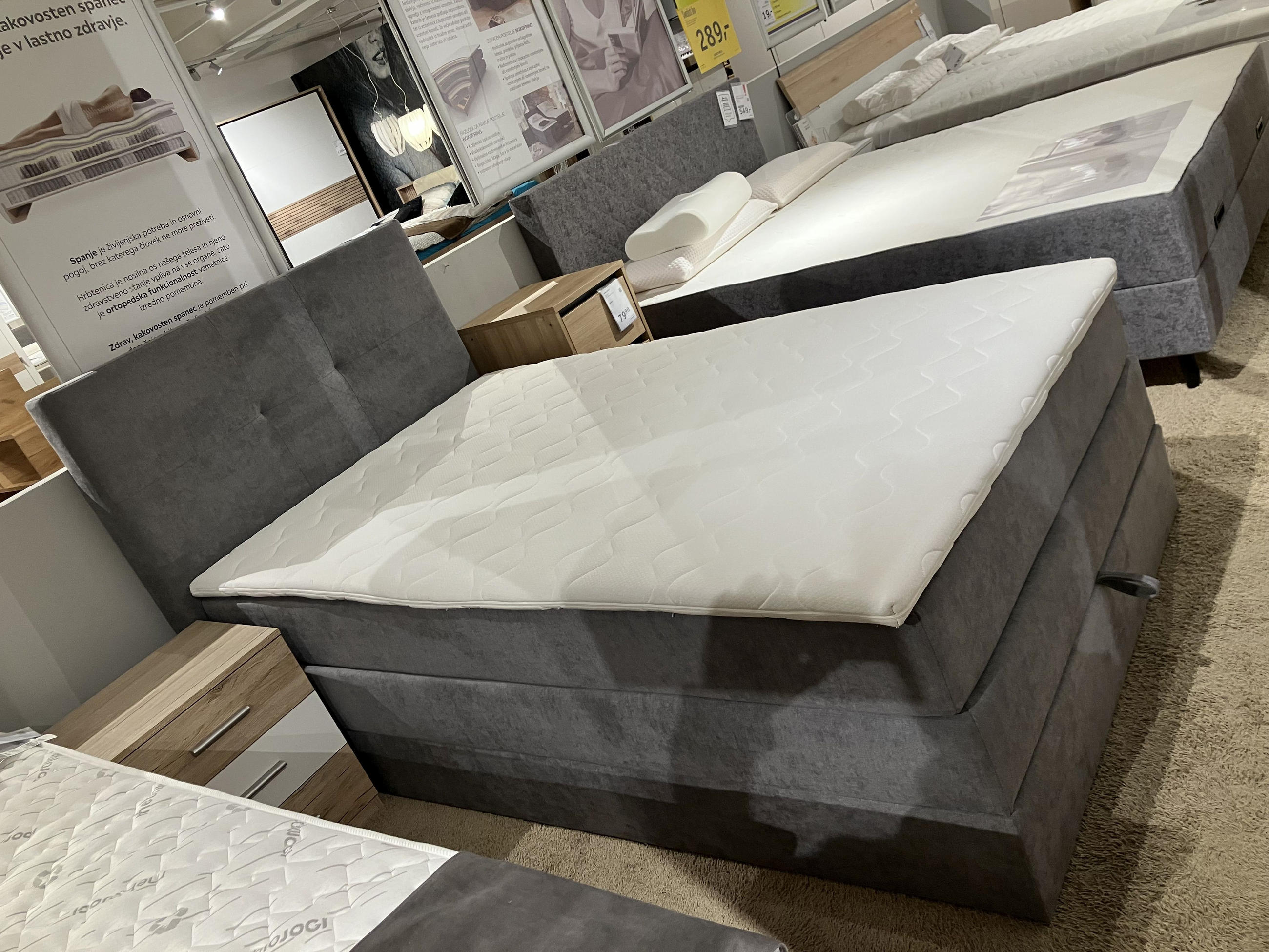 POSTELJA BOXSPRING EVA - Boxxx
