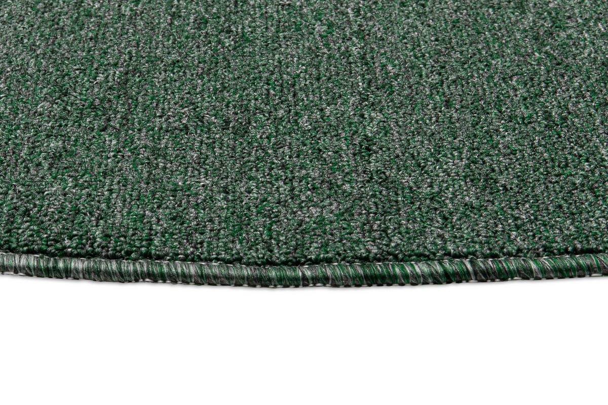 TEPPICH NIZZA Grün, rund 80/80 cm - Grün, Textil (80/80cm) - Tapiso