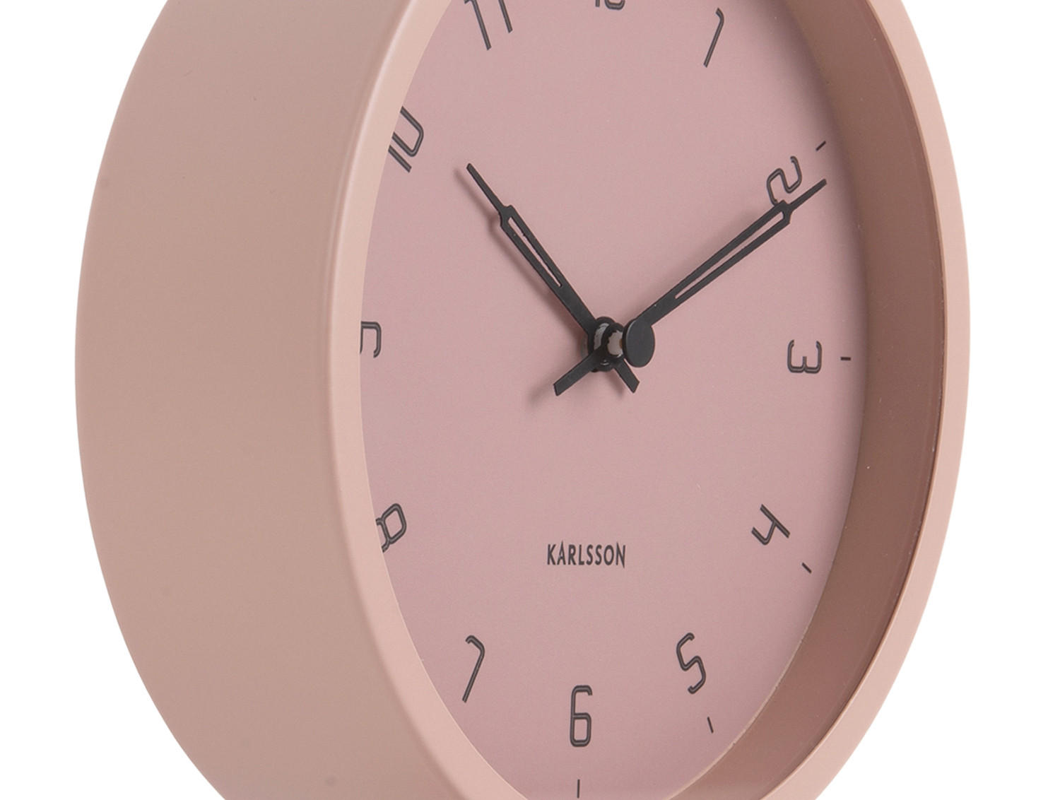 Karlsson Tischuhr Pink 15x22.5x4.5 cm