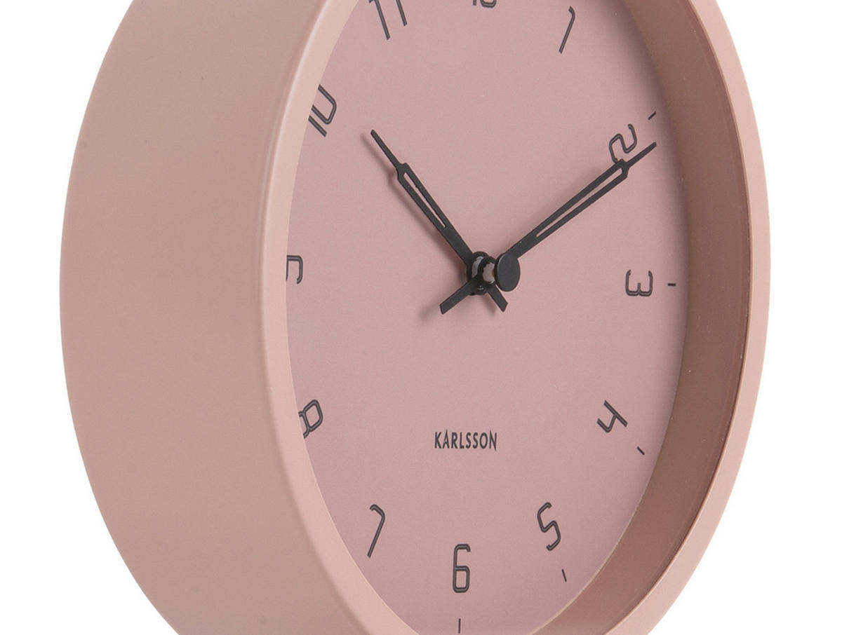 TISCHUHR Stark 4.5/15/22.5 cm - Pink, Metall (15/22.5/4.5cm) - Karlsson