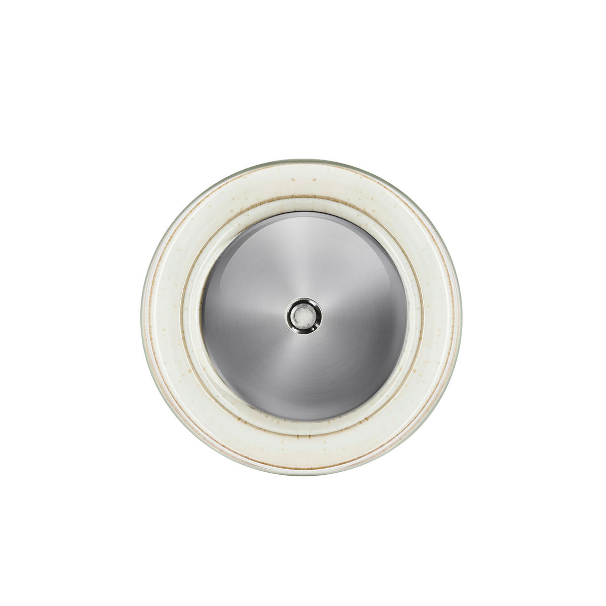 ÖLLAMPE Gastro D15 x 26 cm Creme Steingut/Stahl/Glas - Beige, Keramik (17/29.5/17cm) - Bitz