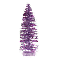 DEKOTANNE X-Mas mit Glitter - Flieder, Kunststoff (10/28/10cm) - Butlers