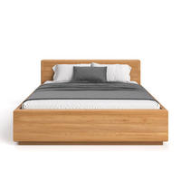 MASSIVHOLZBETT Calma Line aus Eiche mit Bettkasten 160x220 cm - Eichefarben/Naturfarben, Holz (160/220cm) - Danzz