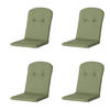 GARTENSTUHLKISSEN Basic 96/45 cm 4er-Set - Grün, Textil (45/5/96cm) - Madison