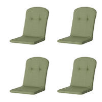 GARTENSTUHLKISSEN Basic 96/45 cm 4er-Set - Grün, Textil (45/5/96cm) - Madison