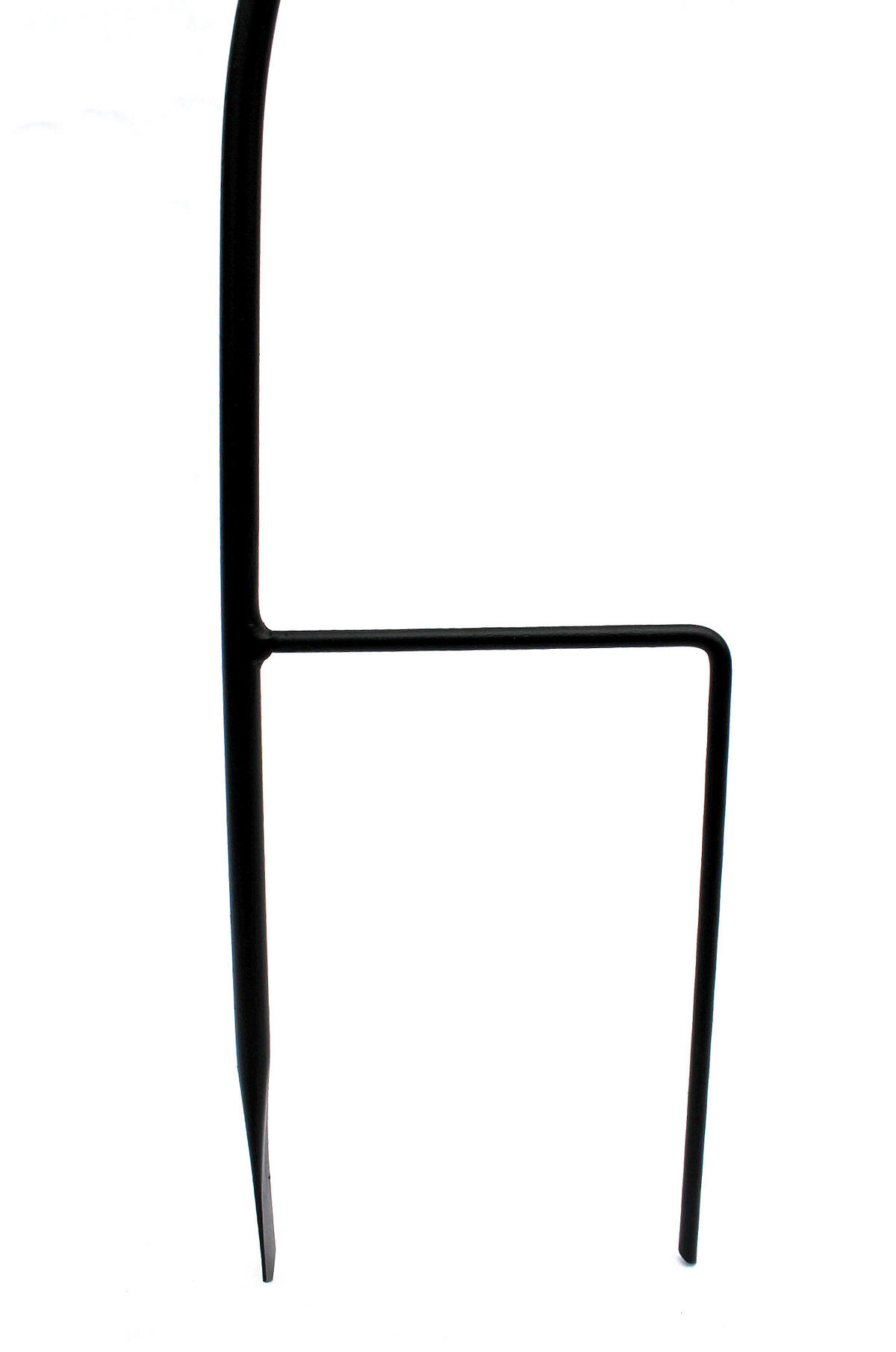 RANKHILFE Herz Kletterhilfe aus Metall 147 cm - Schwarz, Metall (38/147/1.5cm) - DanDiBo