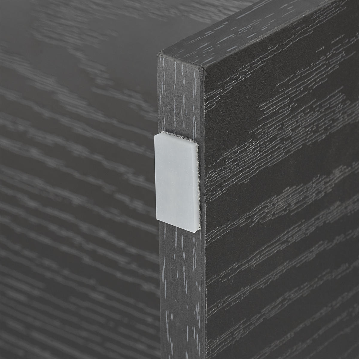 MONITORSTÄNDER Schwarz für 2 Monitore ausziehbar 105 cm - Schwarz, Holzwerkstoff/Kunststoff (27/105/10.5cm) - Relaxdays