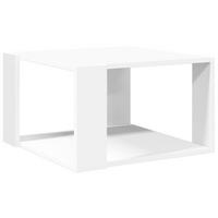 COUCHTISCH Weiss 51,5/51,5/30 Cm Holzwerkstoff - Weiß, Holzwerkstoff (51.5/51.5/30cm) - vidaXL