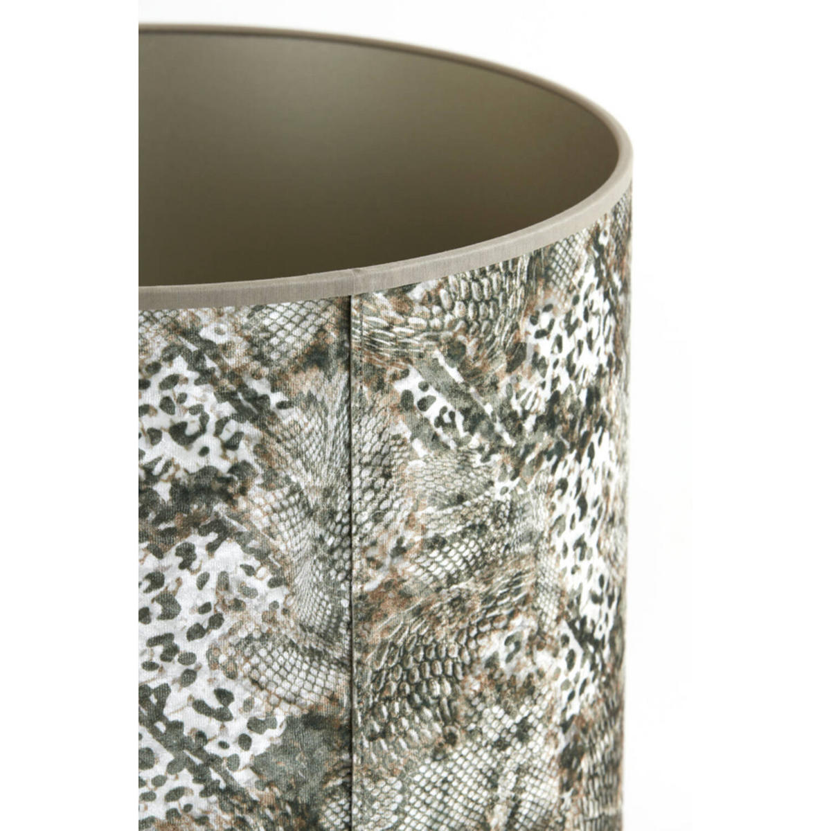 LAMPENSCHIRM Keyon Braun Ø40/30 cm - Braun, Textil (40/40/30cm) - Light & Living