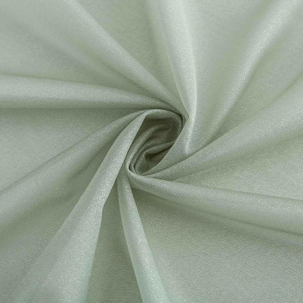TISCHLÄUFER Chiffon Salbeigrün 70 x 400 cm - Hellgrün, Textil (400/75/1.5cm)