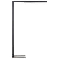 STEHLAMPE Mensa 30/121/194 cm - Schwarz, Metall (30/121/194cm) - Beliani