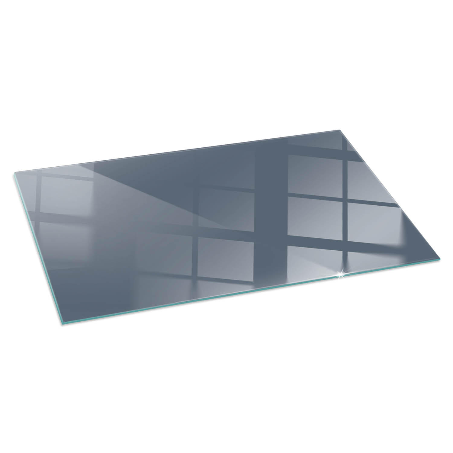 ArtPrintCave Glasplatte Dunkelblau 140x70x0.4 cm