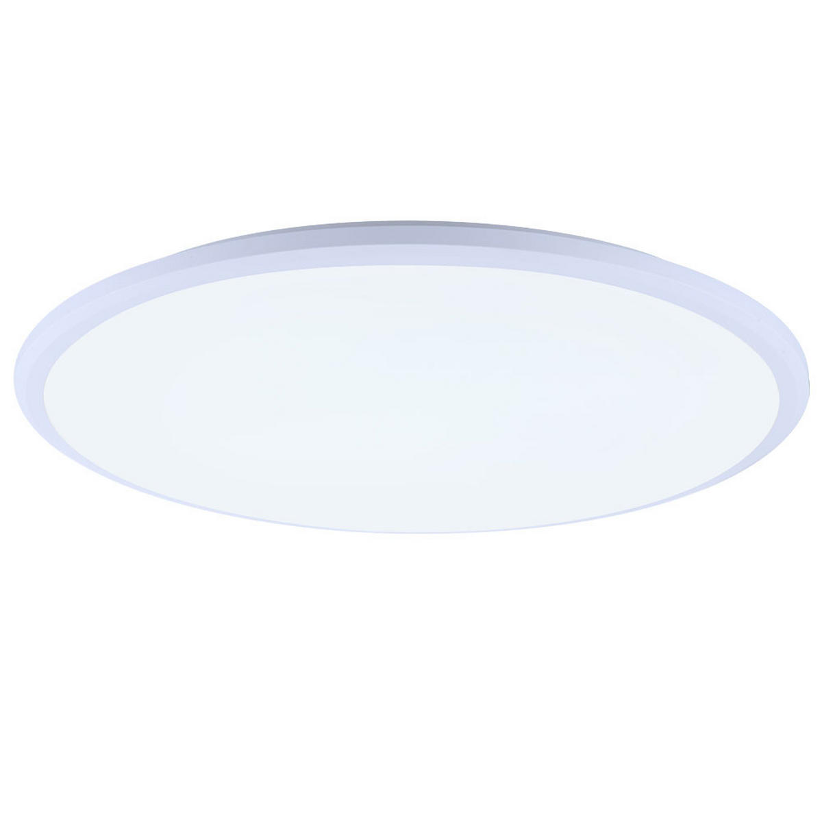 LED DECKENLEUCHTE FELION Weiß Metall - Weiß, Metall (49/49/8cm) - Globo Lighting