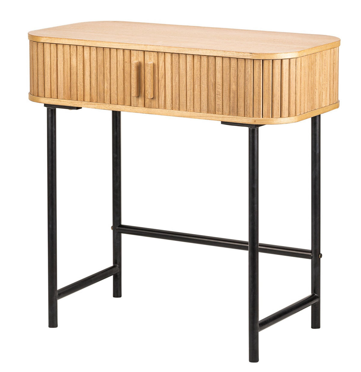 KONSOLENTISCH Rechteckig Braun 80 x 40 x 79 cm - Braun, Holz (40/80/79cm) - Nordlys