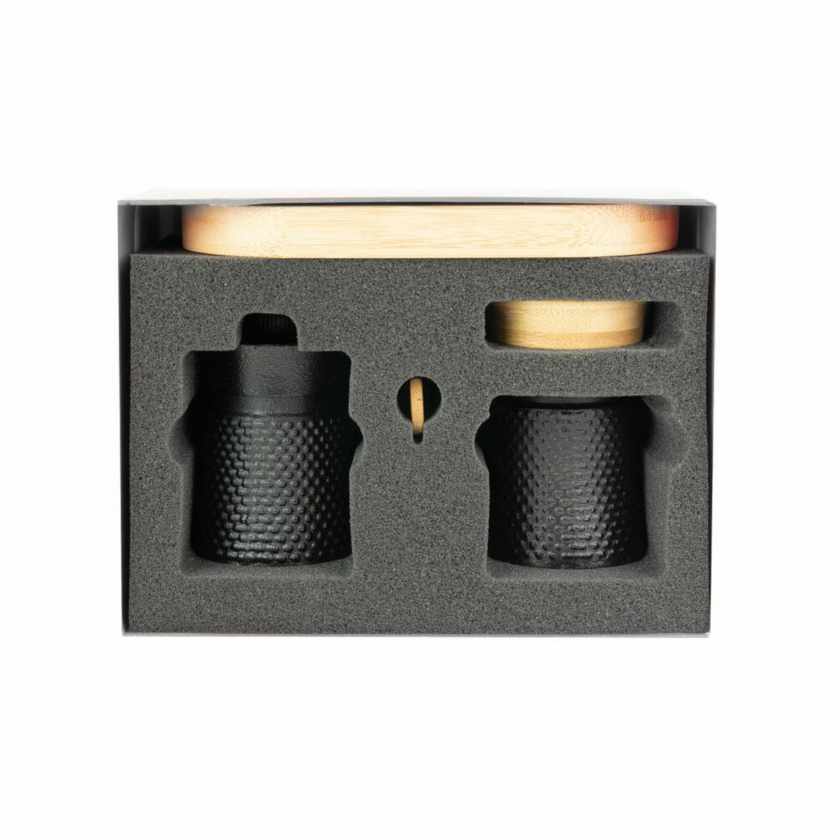 PFEFFERMÜHLE Bali 8cm mit Salzgefäß Gusseisen Stahlmahlwerk - Schwarz, Metall (6/8/6cm) - PEUGEOT