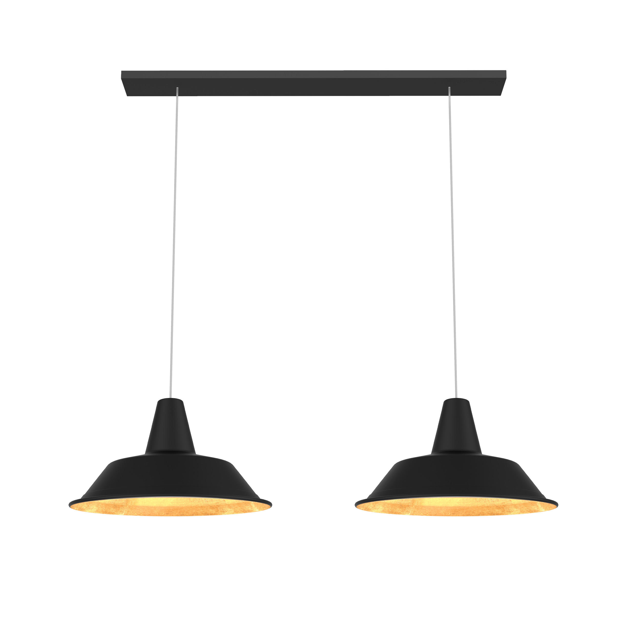 HÄNGELEUCHTE - Goldfarben, Metall (35/70/120cm) - Lumicom