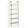 BÜCHERREGAL Ava Weiß 60 x 183 cm - Weiß, Holzwerkstoff (60/183/30cm) - Vicco