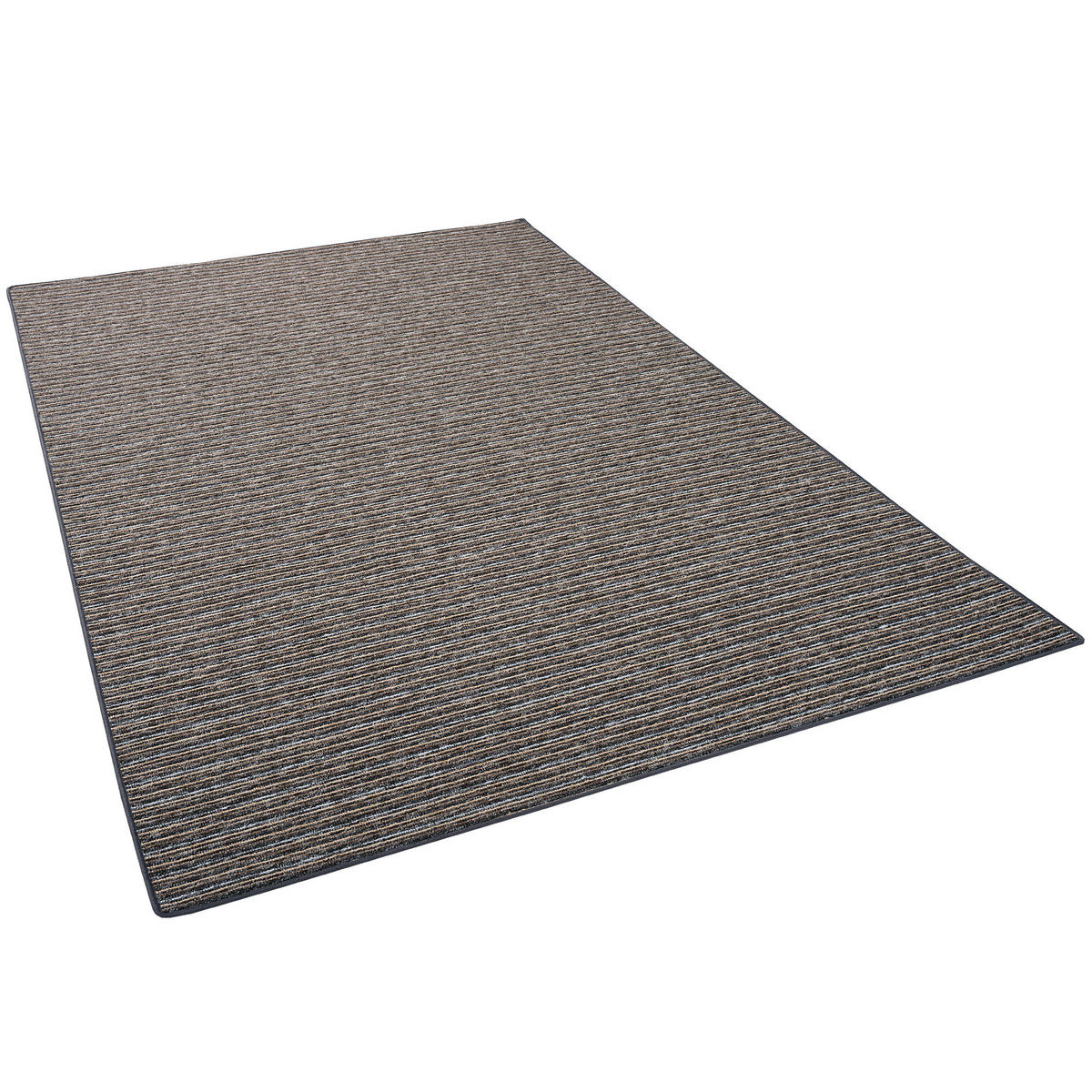 STREIFENBERBER TEPPICH MARTA - Anthrazit, Textil (140/200cm) - Snapstyle
