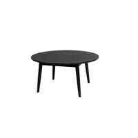 COUCHTISCH Fabio - Schwarz - 80/80/40 cm - Schwarz, Holz (80/80/40cm) - Novel