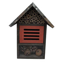 INSEKTENHOTEL 18.5/13.5/25 cm - Multicolor, Holz (13.5/25/18.5cm) - Authentics