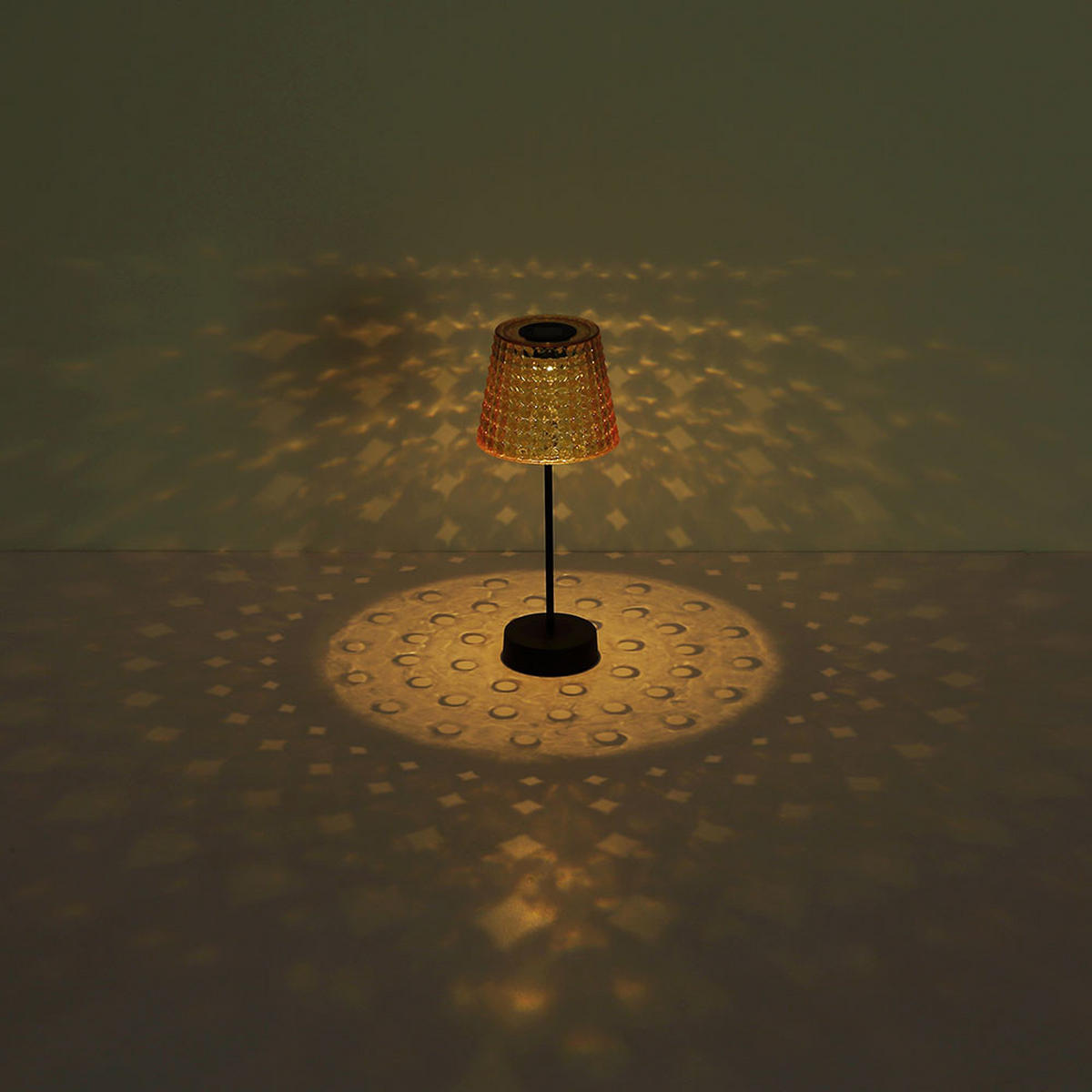 LED AUSSENLEUCHTE Rauchfarben Grau - Grau, Kunststoff (12.5/12.5/29cm) - Globo Lighting