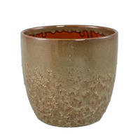 TOPF Harper Grün 20.5/20.5/18cm - Grün, Keramik (18cm) - PTMD Collection