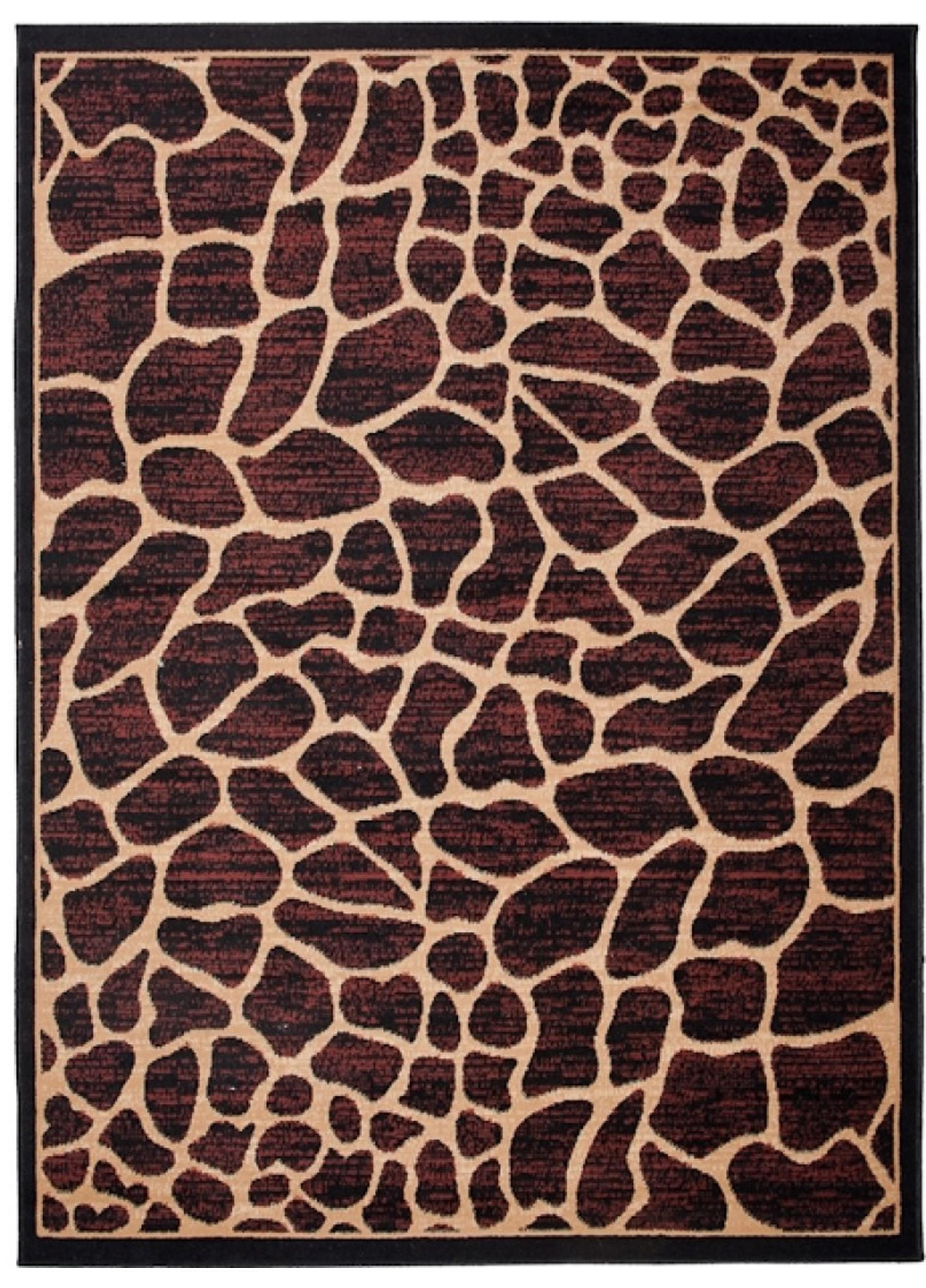 TEPPICH ATLAS Dunkelbraun 70/130 cm - Dunkelbraun, Textil (70/130cm) - Tapiso