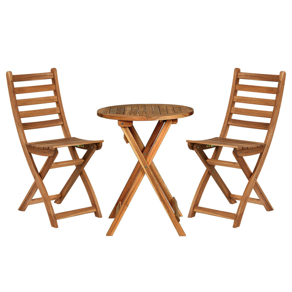 BALKON-SET (3-teilig) Lodge - Braun, Holz - BUTLERS