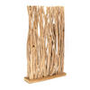 RAUMTEILER Tekea Teakholz geschliffen - Beige, Holz (80/130/20cm) - DESIGN DELIGHTS