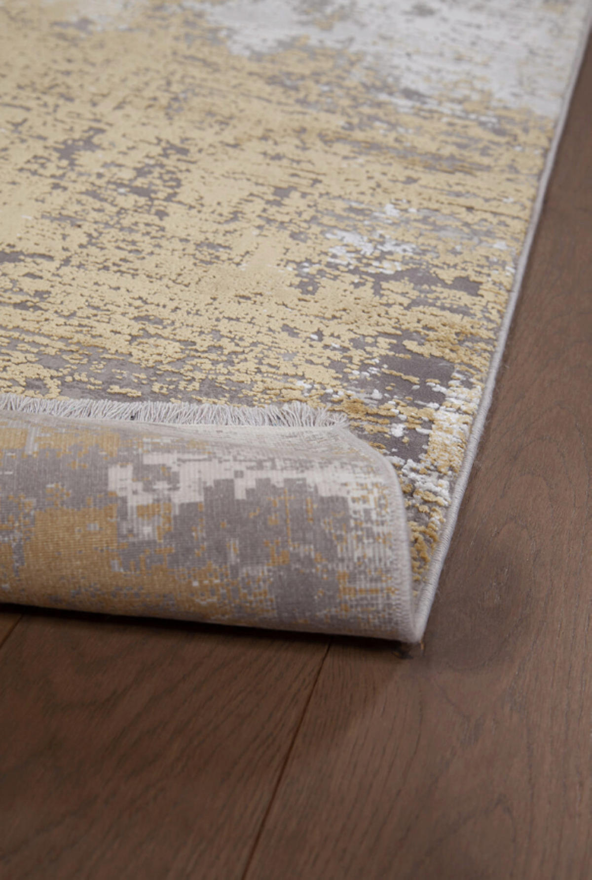 TEPPICH modern Wohn-/Schlafzimmer Viskose LINCOLN Gelb 200x300 cm - Gelb, Textil (200/300cm) - Novatrend