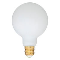 GLÜHBIRNE LED Opaline G125 - Weiß, Glas (9.5/9.5/14.5cm) - Atmosphera Createur d´interieur