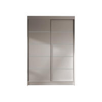 SCHWEBETÜRENSCHRANK Lino IV - Kaschmir, Holzwerkstoff/Metall (120/200/58cm) - MIRJAN24