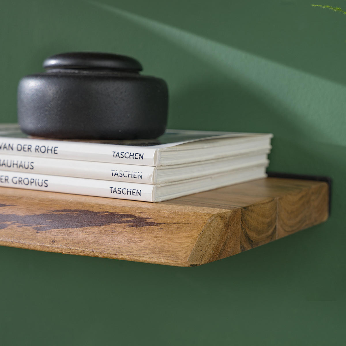 WANDBOARD - Akazie massiv - Akaziefarben, Holz (60/3.5/26cm) - home24