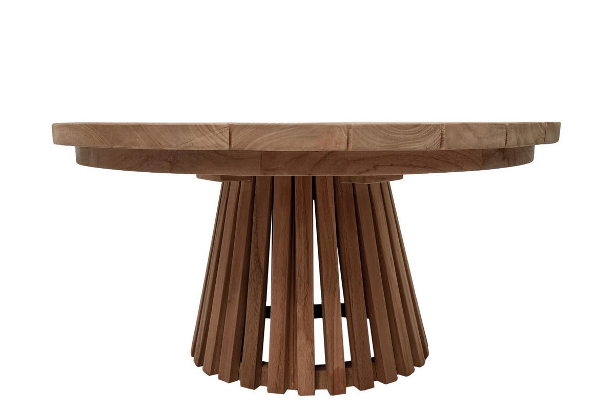 GARTENTISCH Cindo Braun 80/80/38 cm - Braun, Holz (80/80/38cm) - Livingfurn